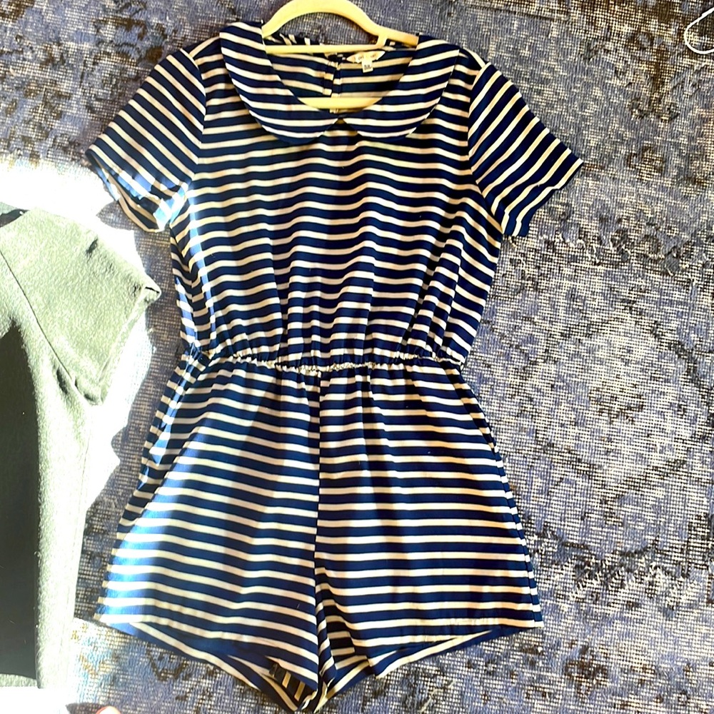 Striped Romper